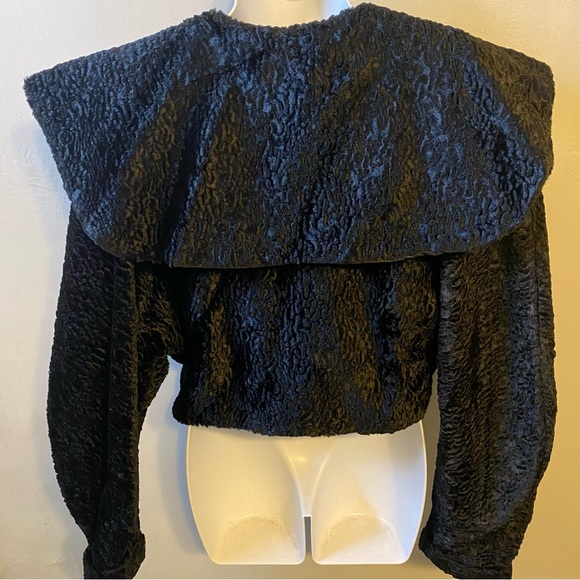 Barboglio Cristina Jan Bolero Jacket Cropped Vintage 80s Size 8 - Picture 8 of 10